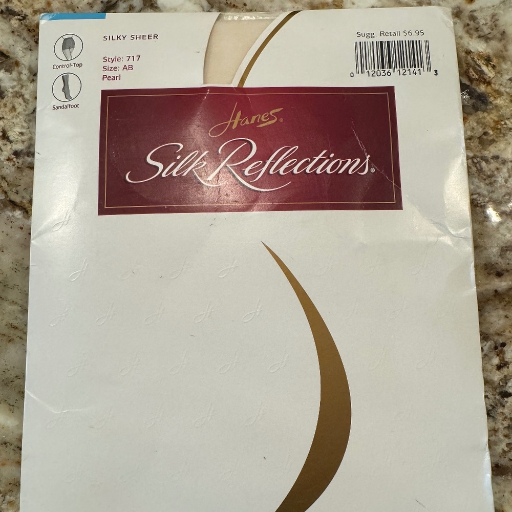 Hanes silk reflections Pantyhose!  Unopened! NEW!  LOW PRICE!